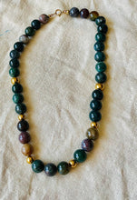 Charger l'image dans la galerie, Collier ERNEST avec pierre en agate indienne