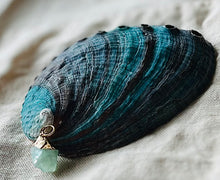 Charger l'image dans la galerie, Charms pendentif DINAR en aigue marine