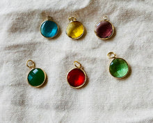 Charger l'image dans la galerie, Charms pendentif LEUCATE en verre et inox