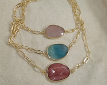 Charger l'image dans la galerie, Collier CHACHA avec pierre naturelle