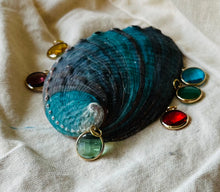 Charger l'image dans la galerie, Charms pendentif LEUCATE en verre et inox