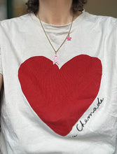 Charger l'image dans la galerie, Collier octobre rose en acier inoxydable doré à l’or fin avec 2 pendentifs étoile et ruban rose vif