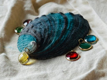 Charger l'image dans la galerie, Charms pendentif LEUCATE en verre et inox