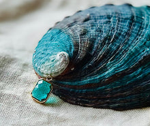 Charger l'image dans la galerie, Charms pendentif CARRIE en verre et inox