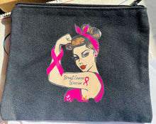 Charger l'image dans la galerie, Pochette cadeau octobre rose parure collier papillon ruban rose, bracelet et porte clé