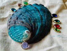 Charger l'image dans la galerie, Charms pendentif VENUS en verre et inox