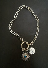 Charger l'image dans la galerie, Bracelet ALICE en maille rectangle spécial charms