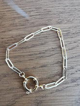 Charger l'image dans la galerie, Bracelet ALICE en maille rectangle spécial charms