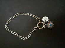 Charger l'image dans la galerie, Bracelet ALICE en maille rectangle spécial charms