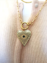 Charger l'image dans la galerie, Collier EMILIE maille rectangle pour charms