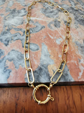 Charger l'image dans la galerie, Collier ARTHUR maille rectangle pour charms