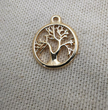 Charger l'image dans la galerie, Charms pendentif ANATOLE arbre de vie doré