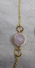 Charger l'image dans la galerie, Bracelet JAIPUR avec une pierre en quartz rose