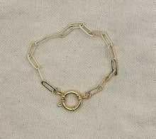 Charger l'image dans la galerie, Bracelet ALICE en maille rectangle spécial charms