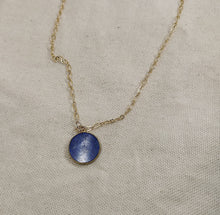 Charger l'image dans la galerie, Collier NOAH en plaqué or avec pierre ronde