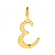 Charger l'image dans la galerie, Charms pendentif POESIE lettre initiale en plaqué or
