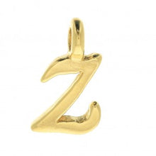 Charger l'image dans la galerie, Charms pendentif POESIE lettre initiale en plaqué or