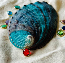 Charger l&#39;image dans la galerie, Charms pendentif VENUS en verre et inox
