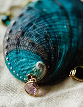 Charger l&#39;image dans la galerie, Charms pendentif BABETTE en verre et inox
