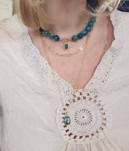 Charger l&#39;image dans la galerie, Collier ERNEST avec pierre en agate indienne
