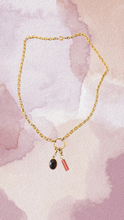 Charger l&#39;image dans la galerie, Collier CHLOE en grosse maille inox pour charms
