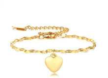 Charger l&#39;image dans la galerie, Bracelet EROS en maille fantaisie avec un coeur
