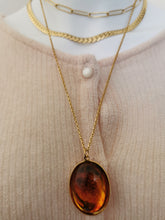 Charger l&#39;image dans la galerie, Collier tour du cou Nahash. chaine en acier inoxydable
