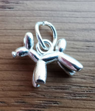 Charger l&#39;image dans la galerie, Charms pendentif KOONS chien gonflable en argent
