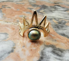 Charger l&#39;image dans la galerie, Bague Rita en plaqué or
