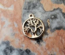 Charger l&#39;image dans la galerie, Charms pendentif ANATOLE arbre de vie doré
