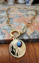 Charger l&#39;image dans la galerie, Collier ARTHUR maille rectangle pour charms
