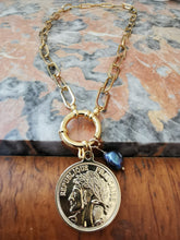 Charger l&#39;image dans la galerie, Collier ARTHUR maille rectangle pour charms
