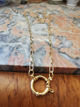 Charger l&#39;image dans la galerie, Collier EMILIE maille rectangle pour charms
