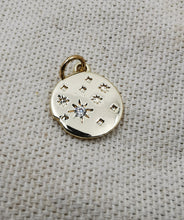 Charger l&#39;image dans la galerie, Charms pendentif NOUT médaillon constellation d&#39;étoile
