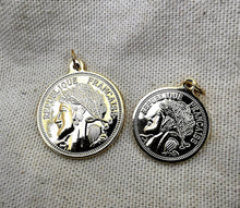 Charger l&#39;image dans la galerie, Charms pendentif NAPOLEON pièce de monnaie doré
