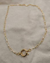 Charger l&#39;image dans la galerie, Collier EMILIE maille rectangle pour charms
