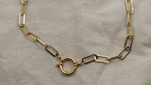 Charger l&#39;image dans la galerie, Collier ARTHUR maille rectangle pour charms
