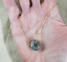 Charger l&#39;image dans la galerie, Collier EDMOND en plaqué or avec pierre donut
