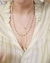 Charger l&#39;image dans la galerie, Collier CHARLIE perles résine deux taille en un
